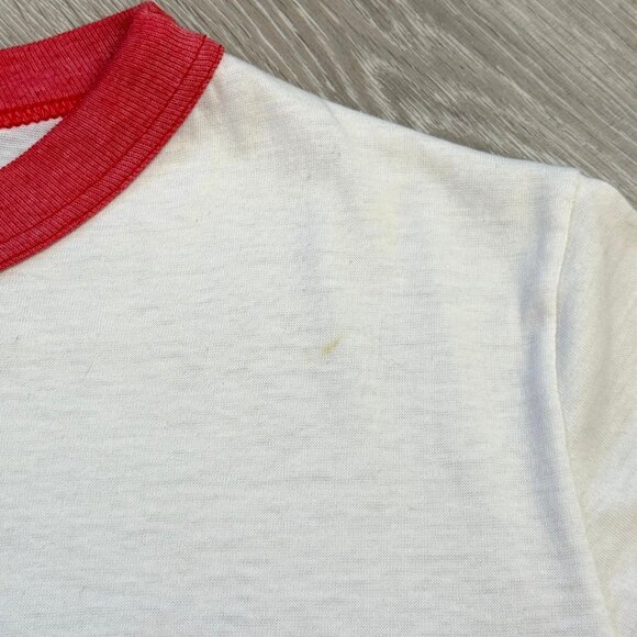 Rare Vintage 1987 Canadian Street Rod Nationals Kitchener Ringer T-Shirt Medium - Picture 8 of 11